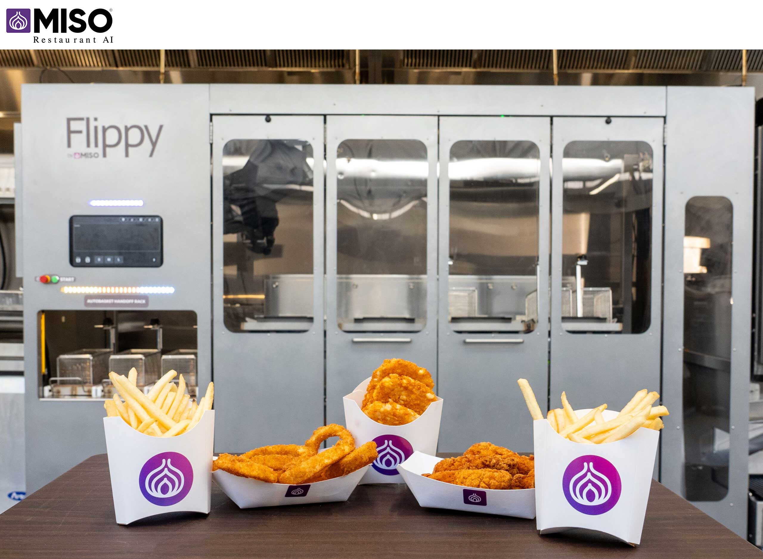 Fully automated fryer from Miso Robotics